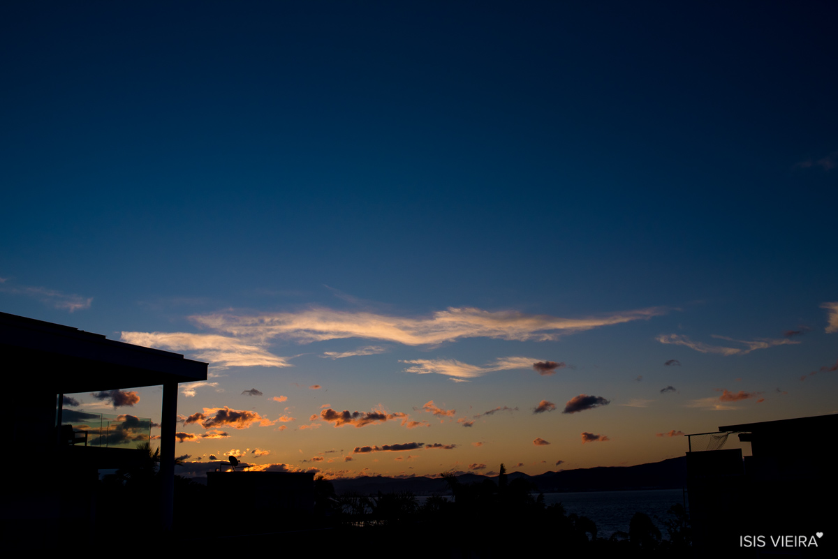 linda fotografia do por do sol feita por isis vieira na festa de aniversario de roberta almeida da miss festas em florianopolis