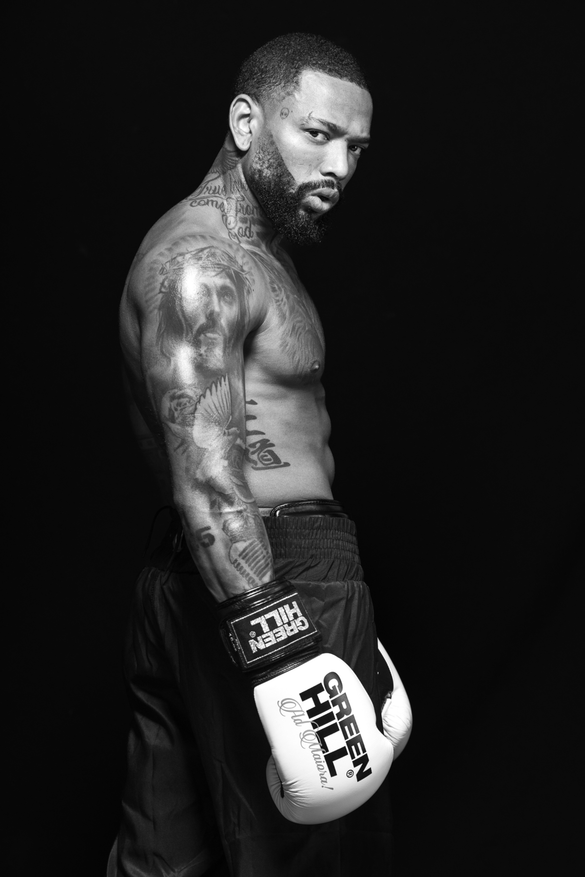 retrato nego do borel pelo fotografo de celebridades paulo henrique lima em estudio na barra da tijuca