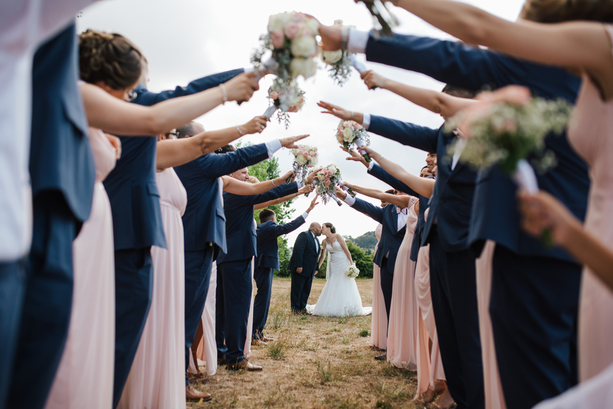 noivos com casais da bermuda nos açores 