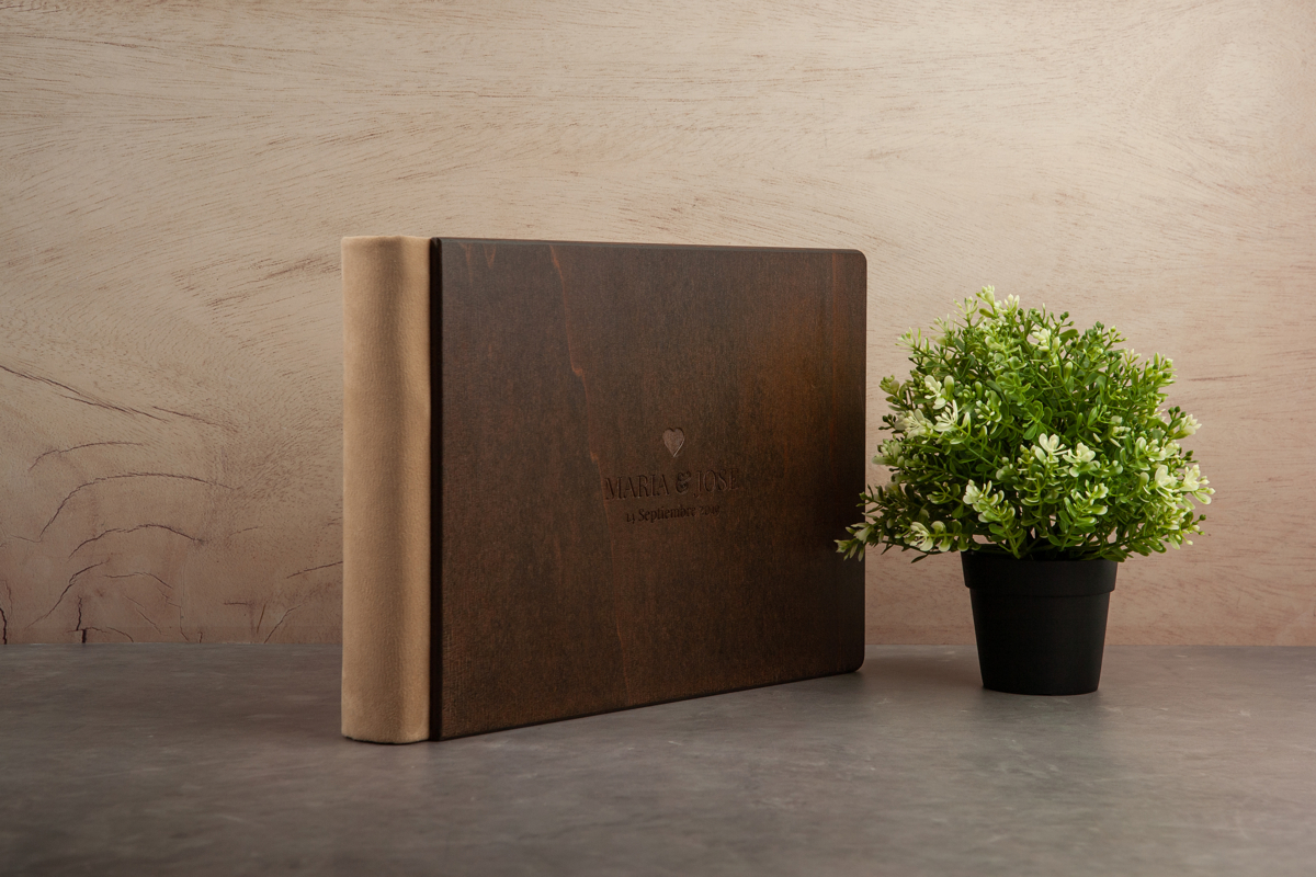 álbum digital rústico 