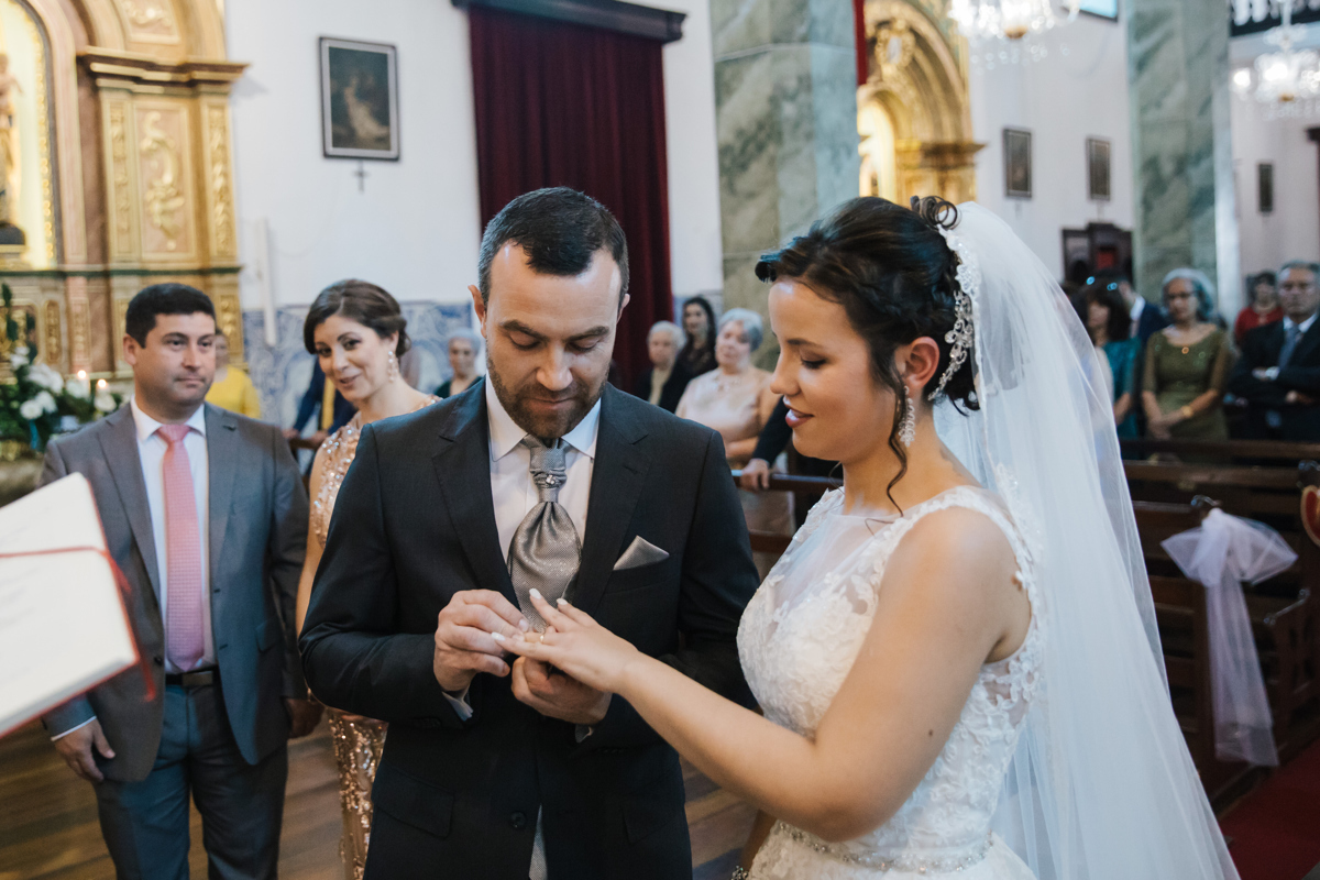 troca de alianças casamento na povoação