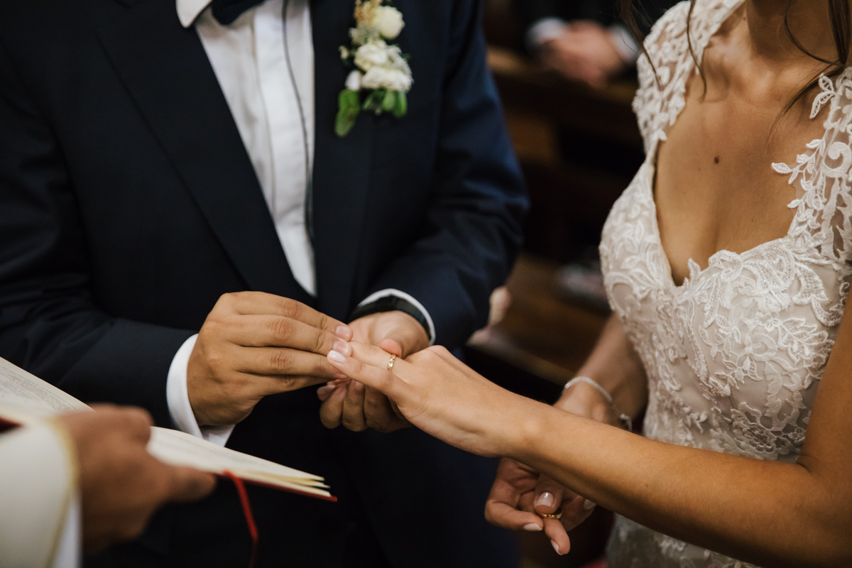 casamento em são miguel trocas de alianças