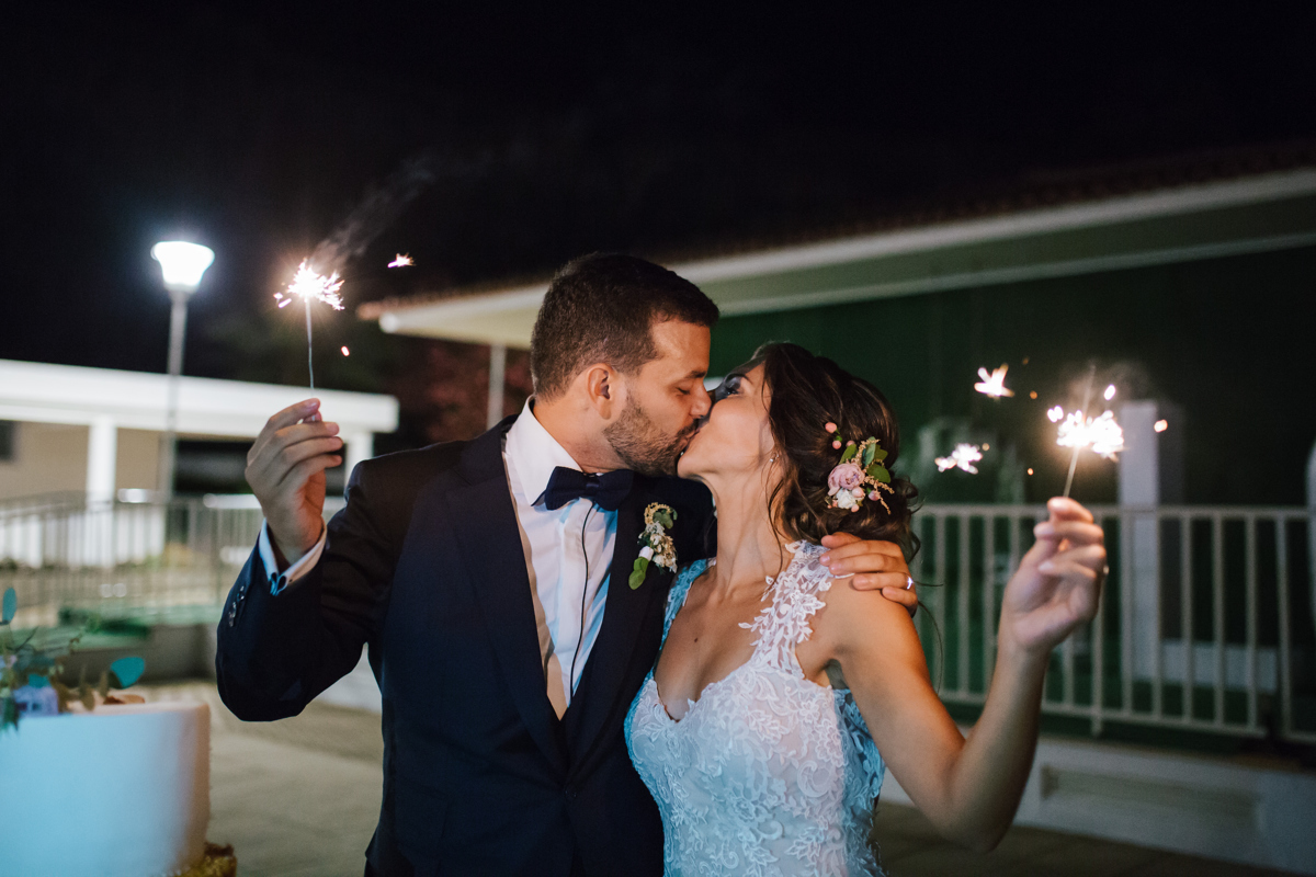 sparkles noivos no Atlantico Vila Eventos