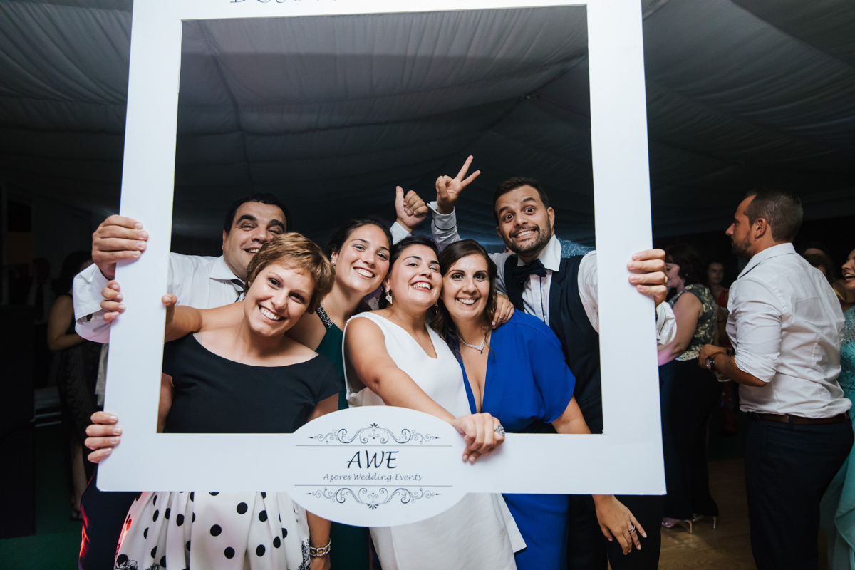 casamento com moldura azores wedding events