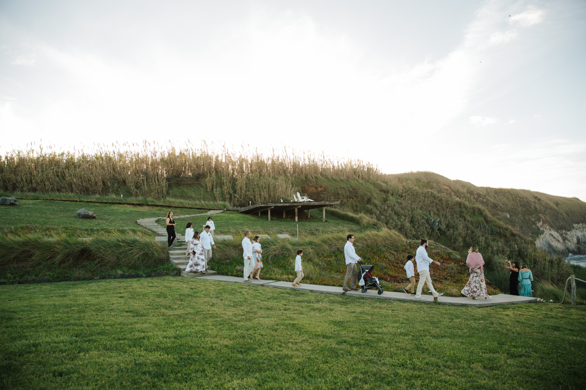 convidados no casamento em são miguel 