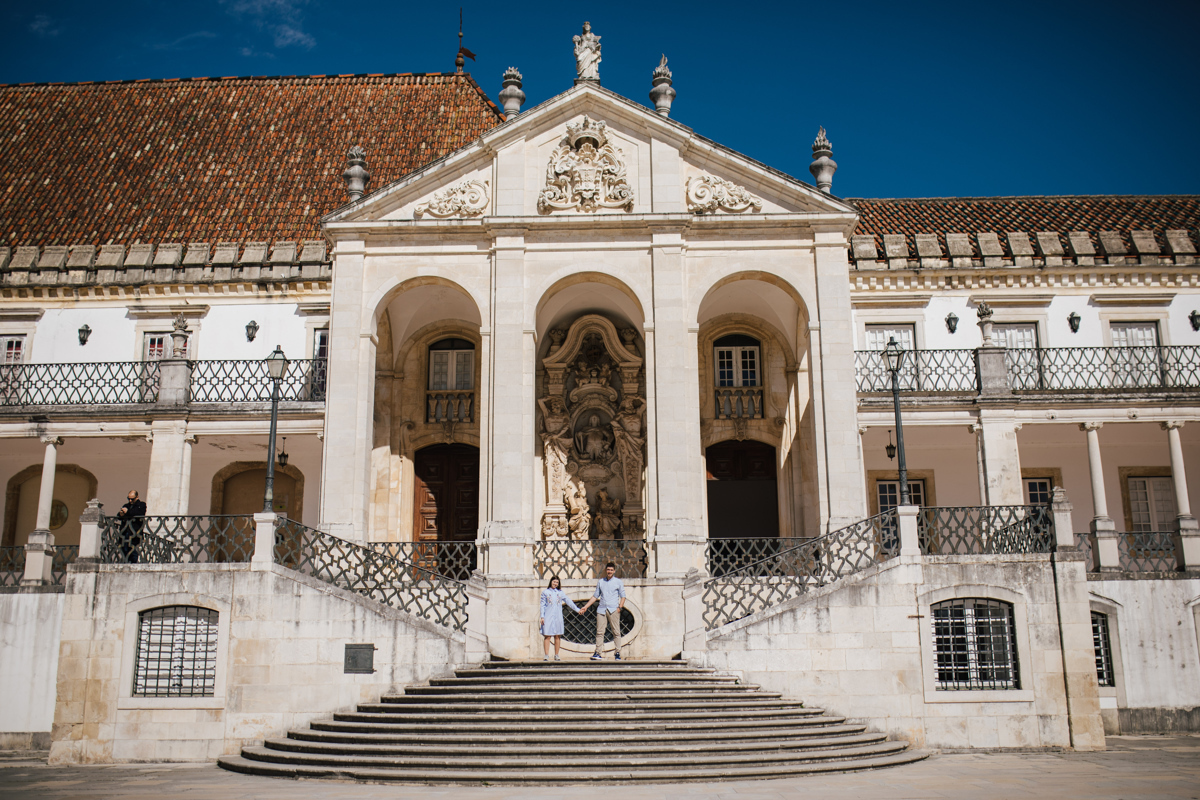 casal na universidade de Coimbra 