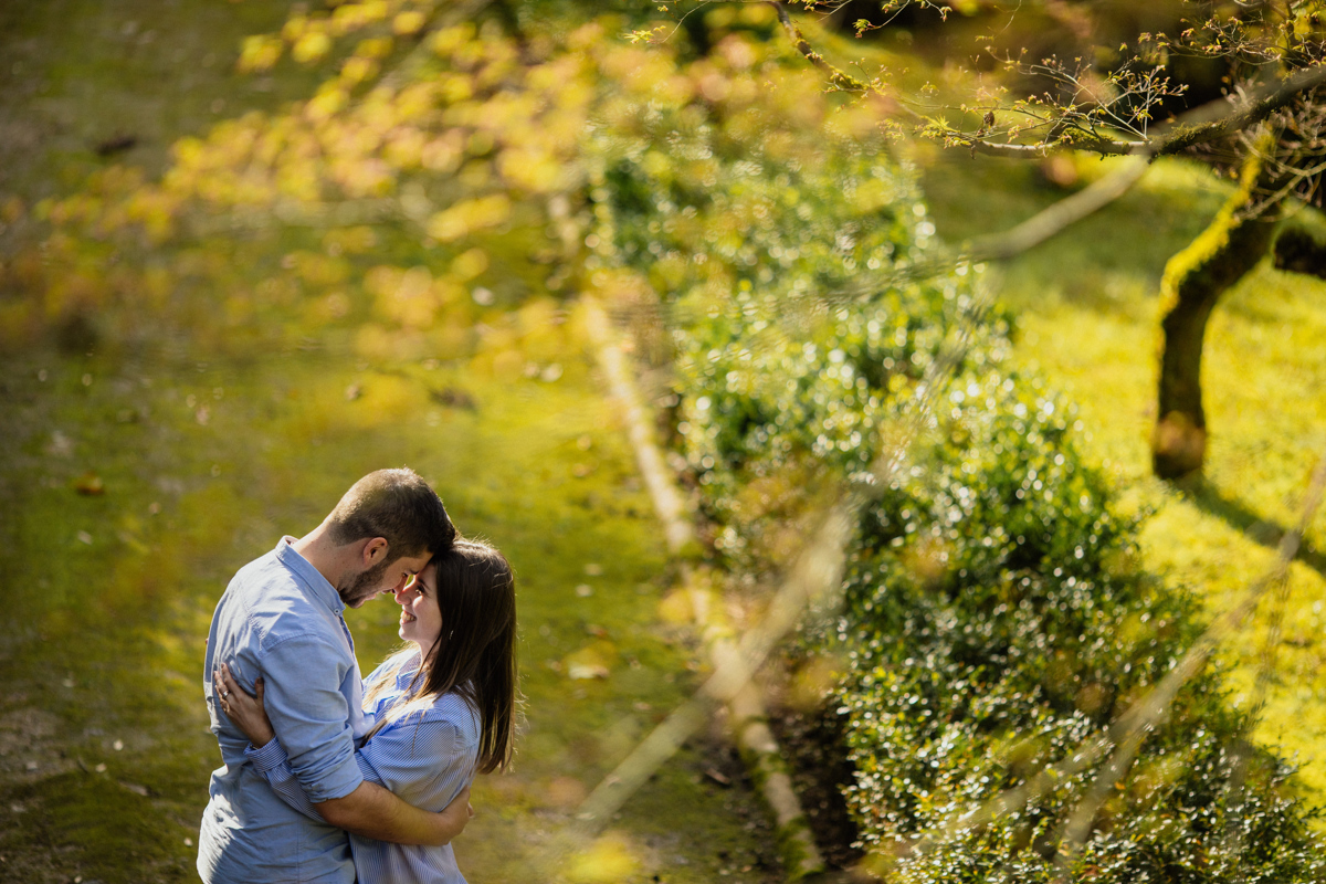 namorando no jardim de Coimbra