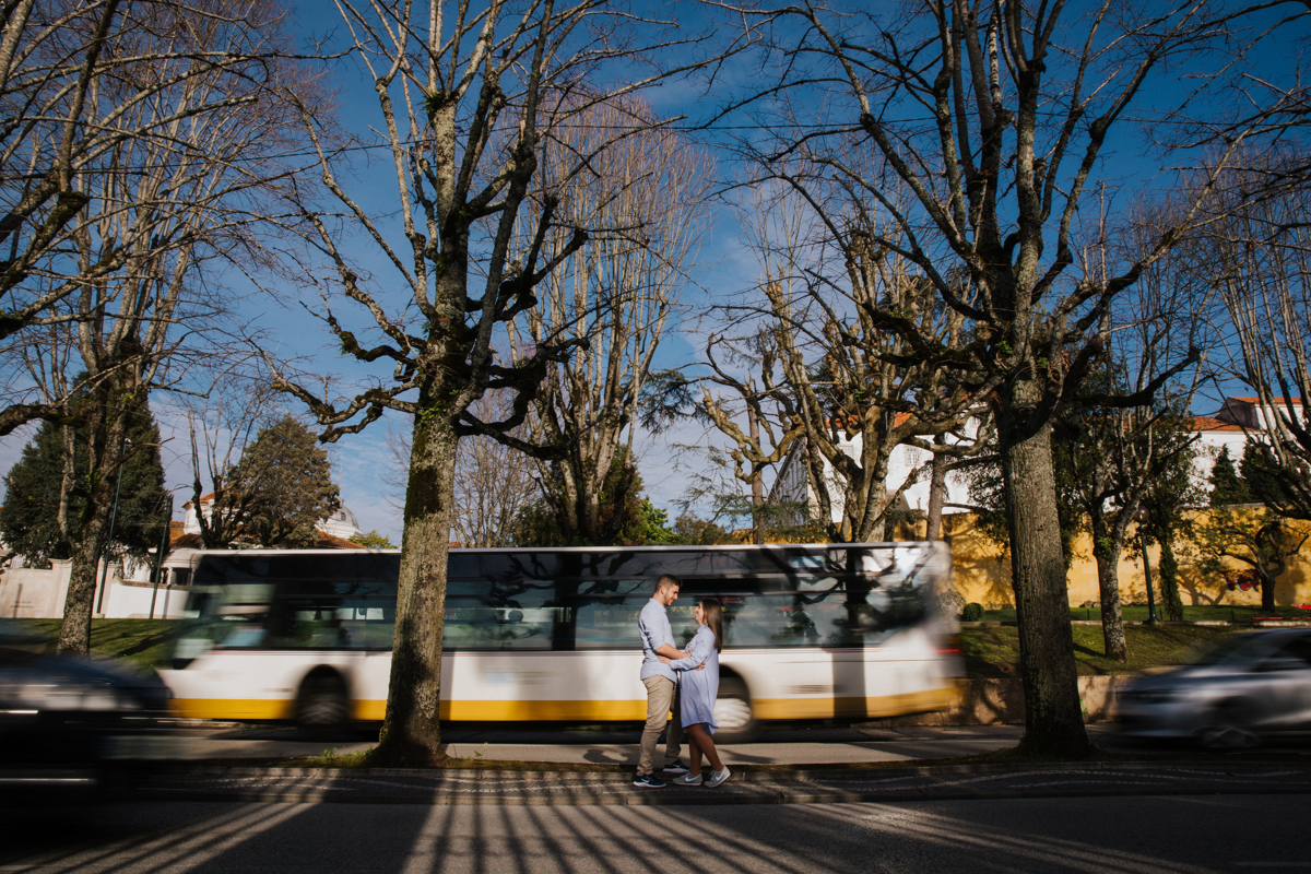 namorando na cidade de Coimbra