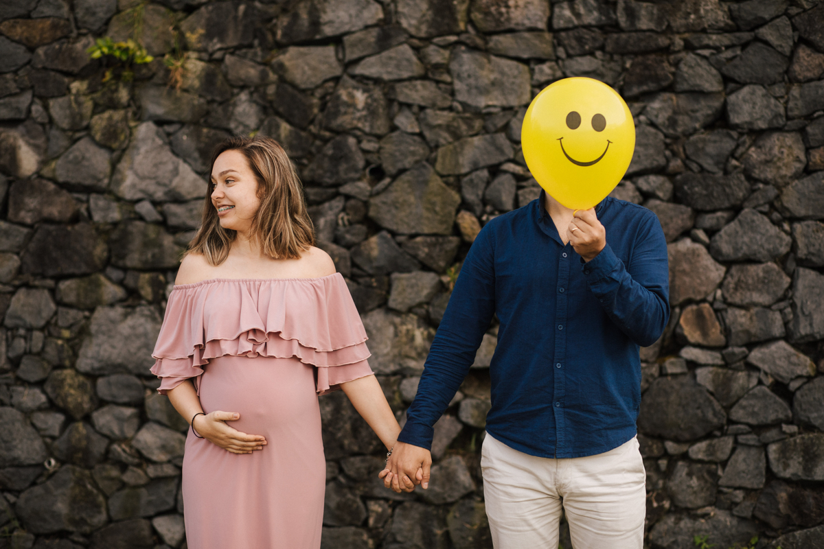 a felicidade de estar gravida e namorando 