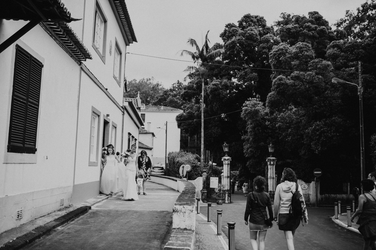 saída da noiva - casamento nas furnas são miguel açores