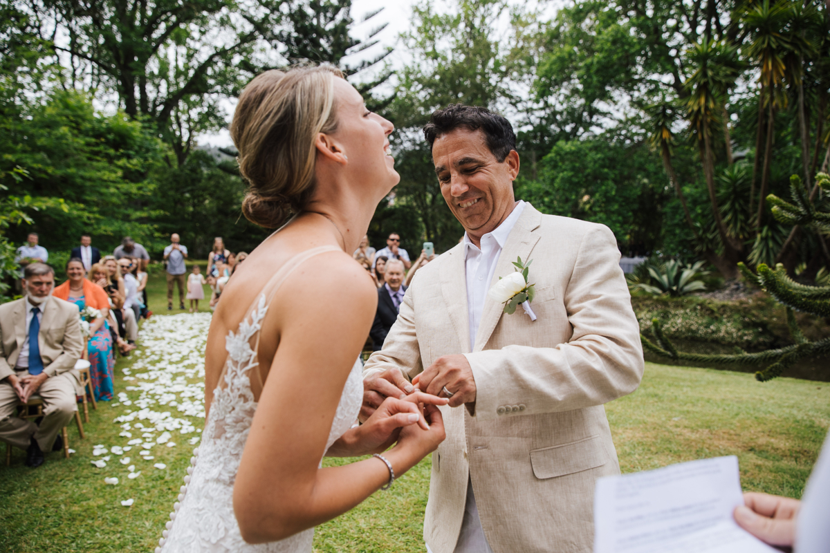 troca de alianças no casamento nas furnas terra nostra