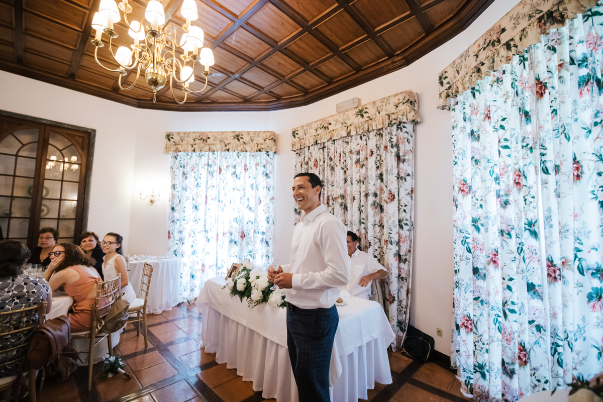 discurso em casamento nos açores