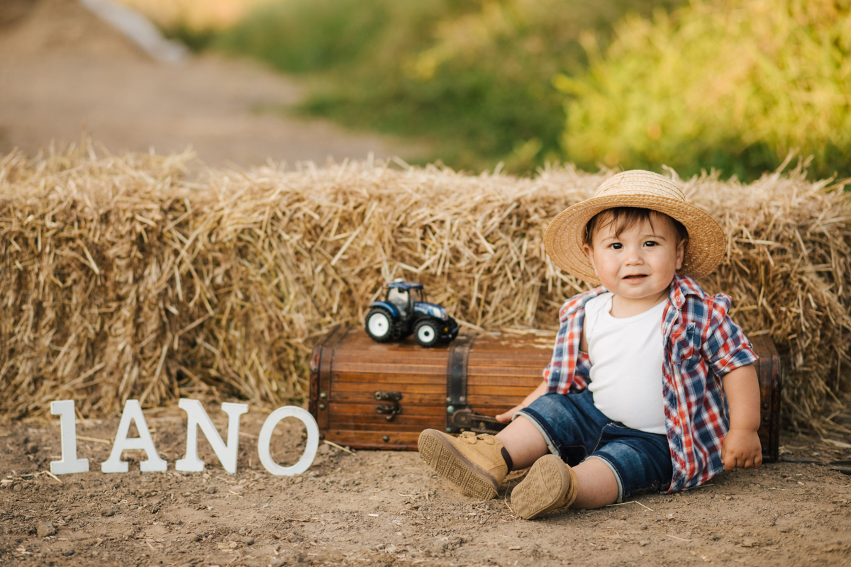 1 ano no campo com a familia 