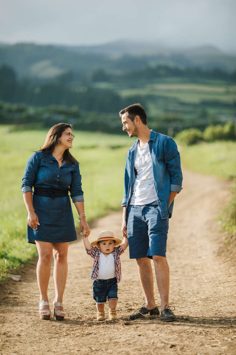 sessão de família no campo 