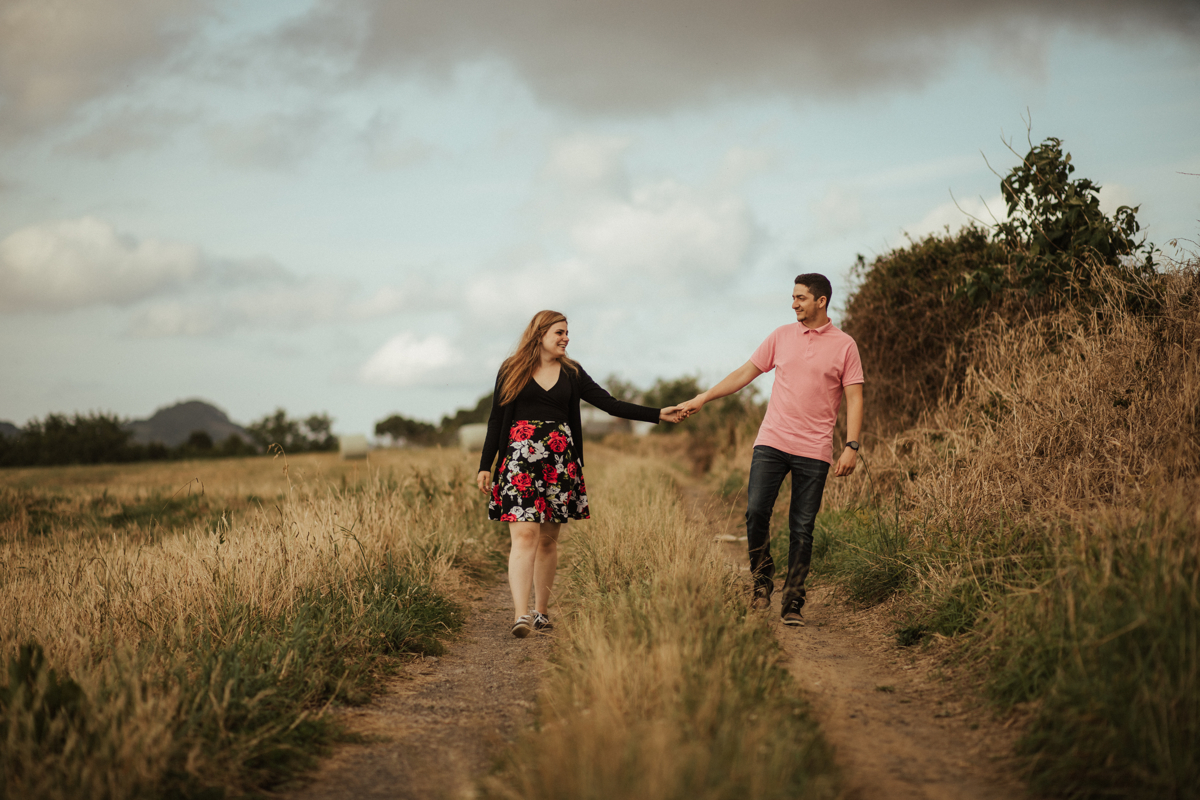 Namorando nos pastos dos açores