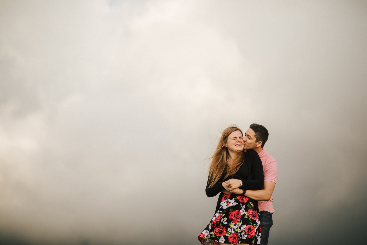 sessão fotográfica beijo com amor 