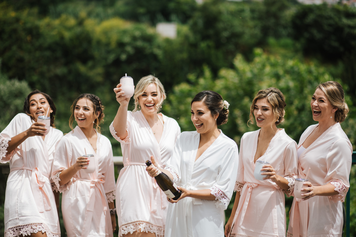 party with the bridemades on vila franca azores