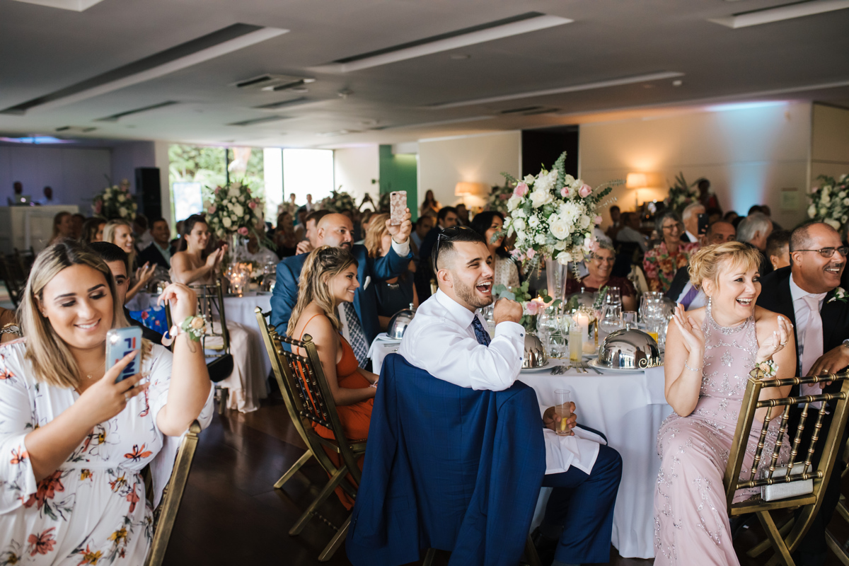 alegria animação e muita festa no casamento 