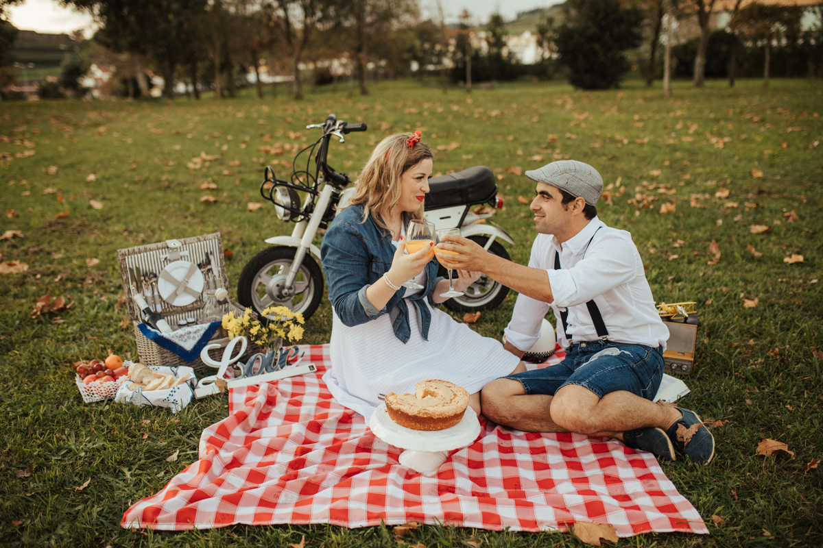 pic nic a dois com muito amor nos açores 